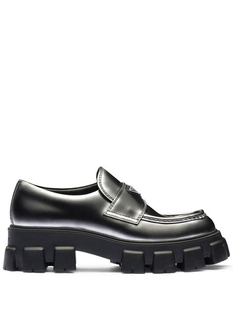 prada metallic espadrilles|prada monolith loafers men.